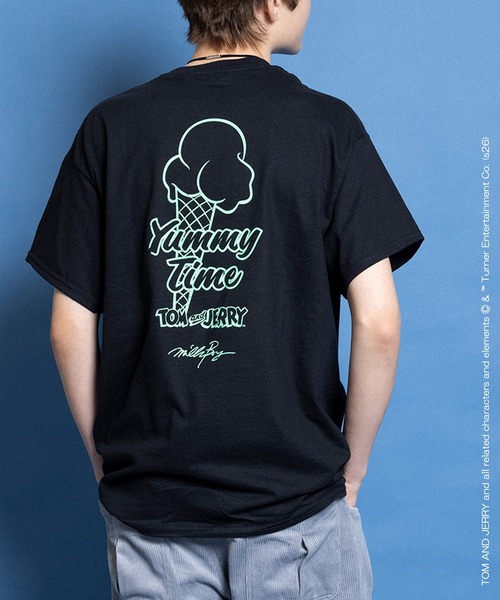 MILKBOY(ミルクボーイ)の「TOM&JERRY ICE CREAM TRIO Tシャツ(Tシャツ/カットソー・メンズ・A/B・M/L)」の13枚目の写真