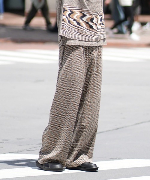 GARDEN TOKYO(ガーデントウキョウ)の「THOUSANDS/サウザンズ/VORTEX PANTS WARE-mo-KOU(その他パンツ・メンズ・ブラウン・F)」の1枚目の写真
