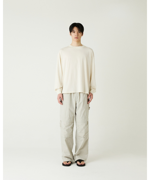 THEENDQUESTION(ジエンドクエスチョン)の「Bio-washed t-shirt / IVORY(Tシャツ/カットソー・レディース・その他・FREE)」の3枚目の写真