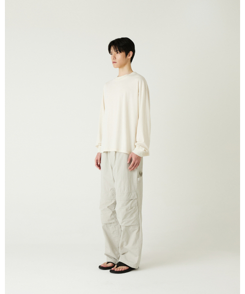 THEENDQUESTION(ジエンドクエスチョン)の「Bio-washed t-shirt / IVORY(Tシャツ/カットソー・レディース・その他・FREE)」の4枚目の写真