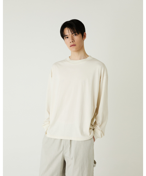 THEENDQUESTION(ジエンドクエスチョン)の「Bio-washed t-shirt / IVORY(Tシャツ/カットソー・レディース・その他・FREE)」の8枚目の写真