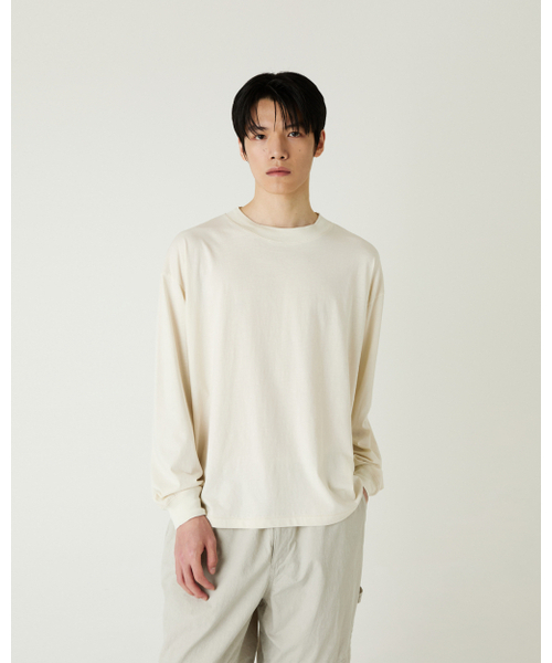 THEENDQUESTION(ジエンドクエスチョン)の「Bio-washed t-shirt / IVORY(Tシャツ/カットソー・レディース・その他・FREE)」の9枚目の写真