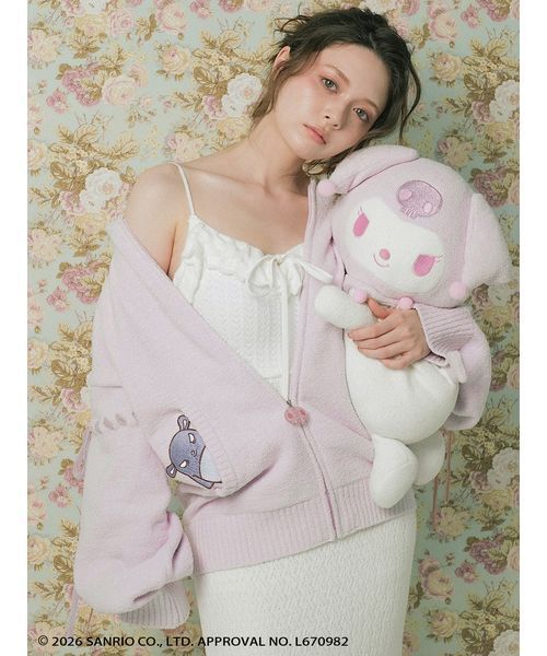 SNIDEL HOME(スナイデルホーム)の「【クロミ】ぬいぐるみバッグ(ショルダーバッグ・レディース・ラベンダー/ブラック・F)」の8枚目の写真