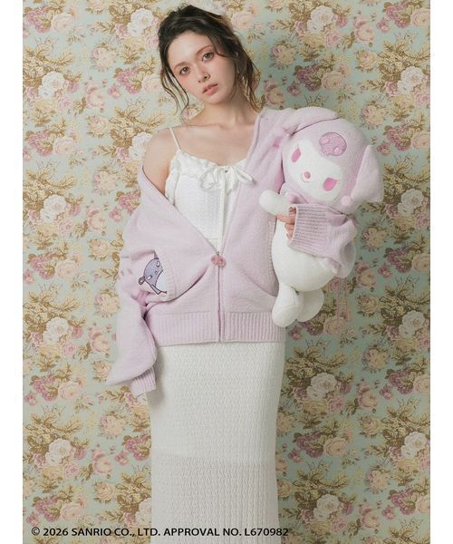 SNIDEL HOME(スナイデルホーム)の「【クロミ】ぬいぐるみバッグ(ショルダーバッグ・レディース・ラベンダー/ブラック・F)」の9枚目の写真