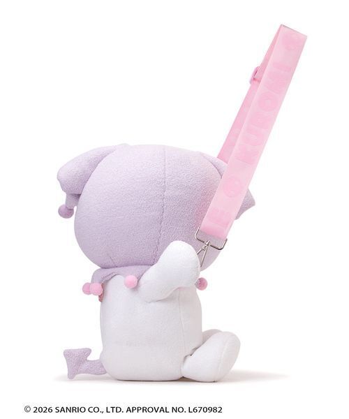 SNIDEL HOME(スナイデルホーム)の「【クロミ】ぬいぐるみバッグ(ショルダーバッグ・レディース・ラベンダー/ブラック・F)」の16枚目の写真