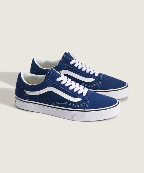 VANS(バンズ)の「オールドスクール / Old Skool COLOR THEORY Deep In VN000D7ZFOB1(スニーカー・メンズ・インディゴブルー・5/12/5.5/11.5/11/10.5/10/9.5/9/8.5/8/7.5/7/6.5/6)」の2枚目の写真