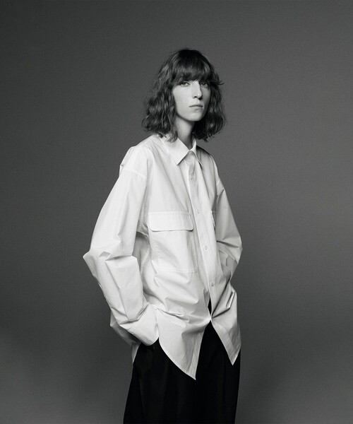 ARNO（アルノ）の「【ARNO/アルノ】Milan（シャツ/ブラウス・レディース・ホワイト/ブラック・FREE）」の10枚目の写真