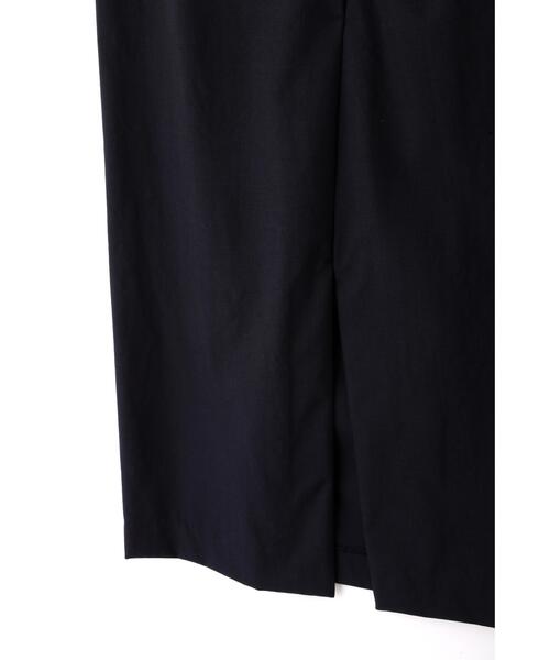 YLEVE（イレーヴ）の「YLEVE / WOOL CHAMBRAY SKIRT（スカート・レディース・グレー/ネイビー・1/0/2）」の6枚目の写真