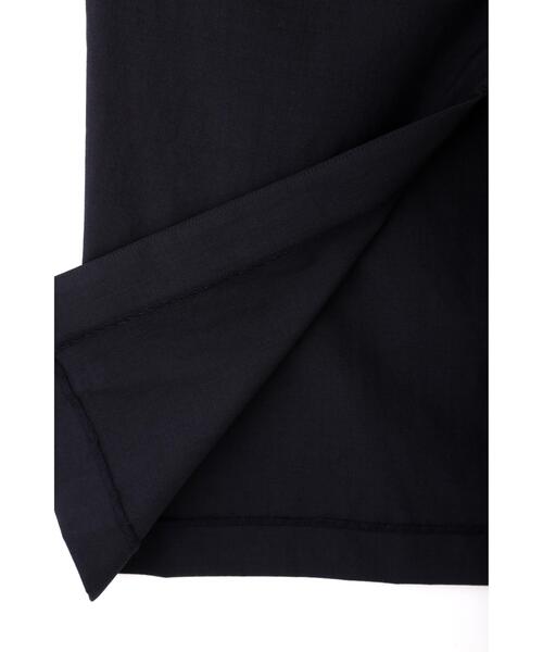 YLEVE（イレーヴ）の「YLEVE / WOOL CHAMBRAY SKIRT（スカート・レディース・グレー/ネイビー・1/0/2）」の8枚目の写真
