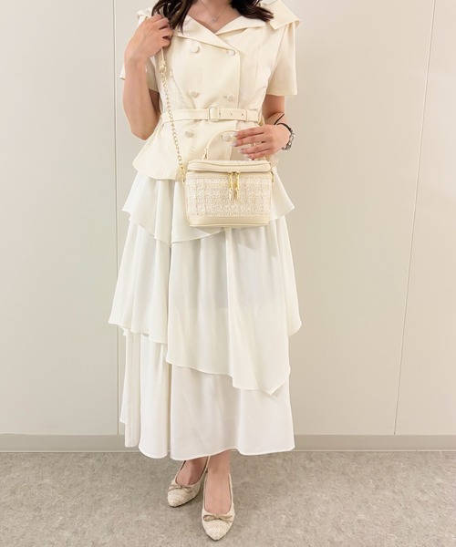artemis by DIANA（アルテミスバイダイアナ）の「リボンモチーフ　ツイードパンプス（パンプス・レディース・ベージュ/ブラック/ネイビー・23.0cm/22.5cm/22.0cm/25.0cm/24.5cm/24.0cm/23.5cm）」の20枚目の写真