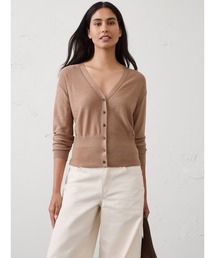 BANANA REPUBLIC FACTORY STORE　　メリノウール Vネッククロップドカーディガン