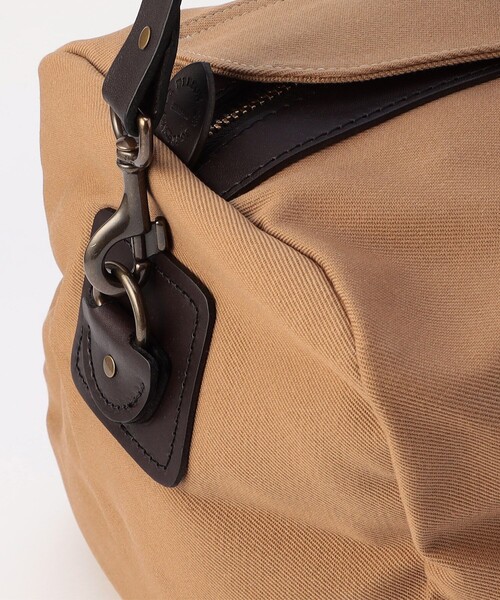 FILSON(フィルソン)の「FILSON/フィルソン Small Rugged Twill Duffle Bag/ラグドツイル ダッフルバッグ スモール(ボストンバッグ・メンズ・ブラウン/オリーブ・ONE SIZE)」の9枚目の写真