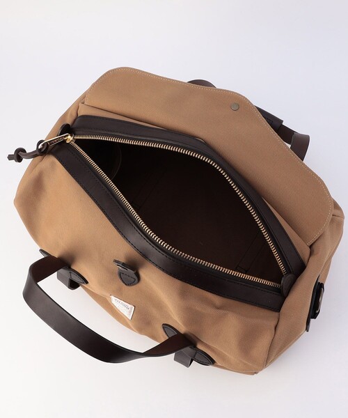 FILSON(フィルソン)の「FILSON/フィルソン Small Rugged Twill Duffle Bag/ラグドツイル ダッフルバッグ スモール(ボストンバッグ・メンズ・ブラウン/オリーブ・ONE SIZE)」の10枚目の写真