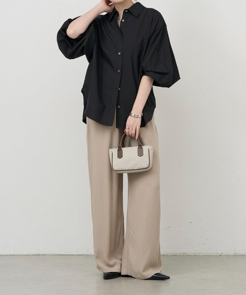 russet（ラシット）の「ナイロンジャガード2WAYミニショルダーバッグ（ショルダーバッグ・レディース・ブラック/キナリ/ブラウン・FREE）」の16枚目の写真