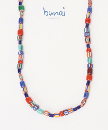JOURNAL STANDARD relume（ジャーナルスタンダード　レリューム）の「bunai / ブナイ 別注 シェブロンビーズ ネックレス（ネックレス）」