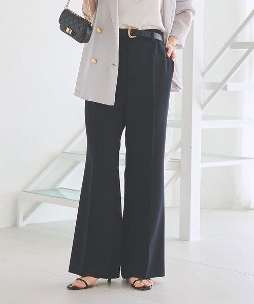 La boutique BonBon(ラブティックボンボン)の「フレアパンツ(その他パンツ・レディース・ブラック/ライトベージュ/ネイビー・38/36)」の3枚目の写真