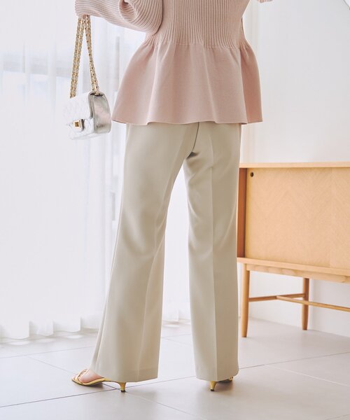 La boutique BonBon(ラブティックボンボン)の「フレアパンツ(その他パンツ・レディース・ブラック/ライトベージュ/ネイビー・38/36)」の15枚目の写真