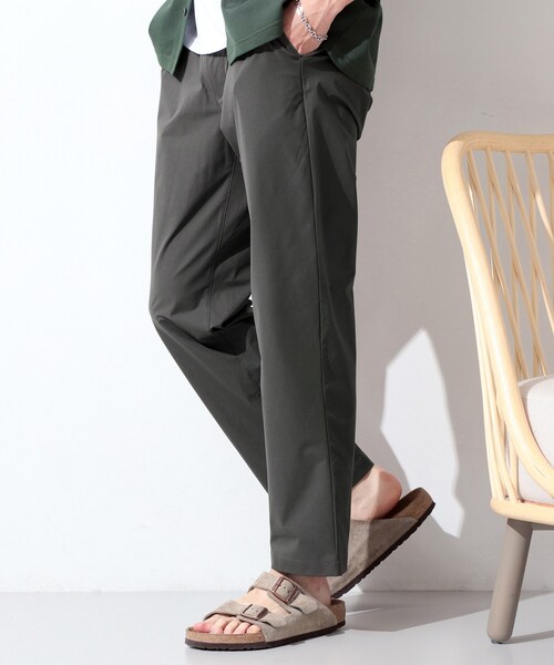 THE SHOP TK (ザ ショップ ティーケー )の「【接触冷感/遮熱/UVカット/防シワ/2WAYストレッチ/軽量】エアリー ライトテックス イージーパンツ(その他パンツ・メンズ・ダークグレー/ベージュ/ブラック/オリーブ・04/03/02)」の20枚目の写真