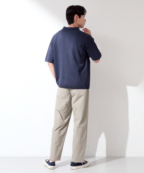 THE SHOP TK (ザ ショップ ティーケー )の「【接触冷感/遮熱/UVカット/防シワ/2WAYストレッチ/軽量】エアリー ライトテックス イージーパンツ(その他パンツ・メンズ・ダークグレー/ベージュ/ブラック/オリーブ・04/03/02)」の7枚目の写真