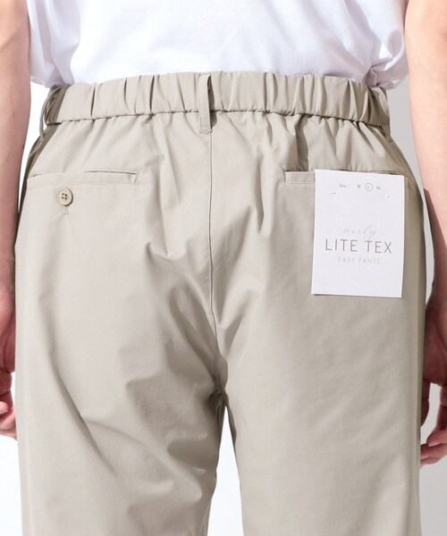 THE SHOP TK (ザ ショップ ティーケー )の「【接触冷感/遮熱/UVカット/防シワ/2WAYストレッチ/軽量】エアリー ライトテックス イージーパンツ(その他パンツ・メンズ・ダークグレー/ベージュ/ブラック/オリーブ・04/03/02)」の15枚目の写真