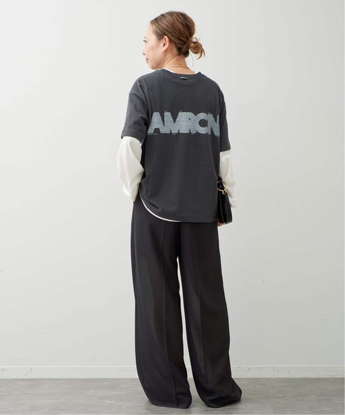 Deuxieme Classe(ドゥーズィエムクラス)の「*Minimal Sheer パンツ(スラックス・レディース・ブラック/ネイビー・38/36/34)」の15枚目の写真