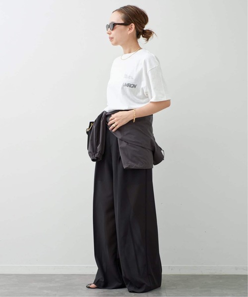 Deuxieme Classe(ドゥーズィエムクラス)の「*Minimal Sheer パンツ(スラックス・レディース・ブラック/ネイビー・38/36/34)」の18枚目の写真