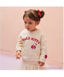 Hoppetta（ホッペッタ）の「【Hoppetta(ホッペッタ)】HELLO KITTY×Hoppetta トレーナー 80・90・100cm（スウェット）」