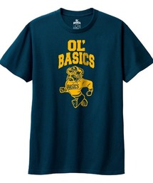 NYLAUS（ナイラス）の「Ol' Basics（オール・ベーシックス） 半袖Tシャツ Ol'Basics ロゴ イラスト プリント 5.6オンス トップス カットソー メンズ ユニセックス（Tシャツ/カットソー）」