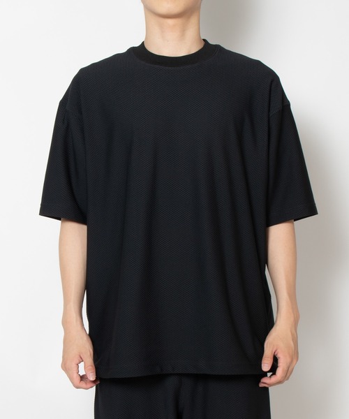 DAIWA PIER39(ダイワピア39)の「TECH MESH CREW S/S BE-40026W(Tシャツ/カットソー・メンズ・ブラック・X-LARGE/LARGE/MEDIUM/SMALL)」の2枚目の写真