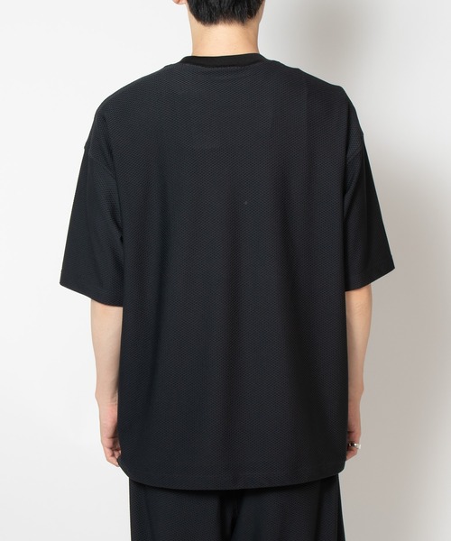 DAIWA PIER39(ダイワピア39)の「TECH MESH CREW S/S BE-40026W(Tシャツ/カットソー・メンズ・ブラック・X-LARGE/LARGE/MEDIUM/SMALL)」の4枚目の写真