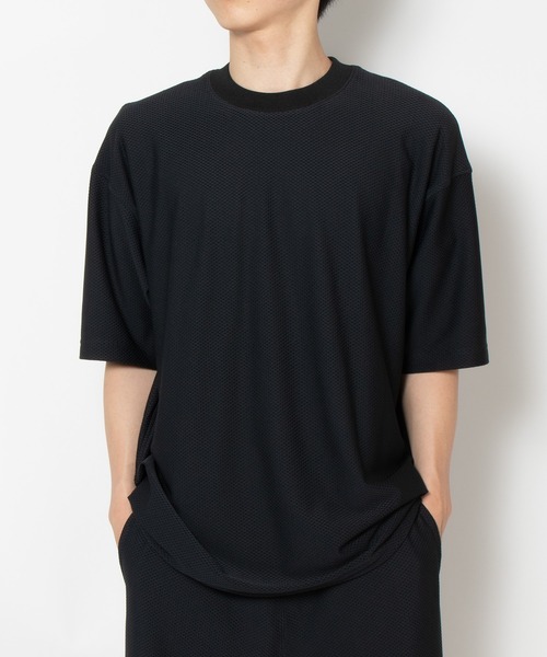 DAIWA PIER39(ダイワピア39)の「TECH MESH CREW S/S BE-40026W(Tシャツ/カットソー・メンズ・ブラック・X-LARGE/LARGE/MEDIUM/SMALL)」の5枚目の写真