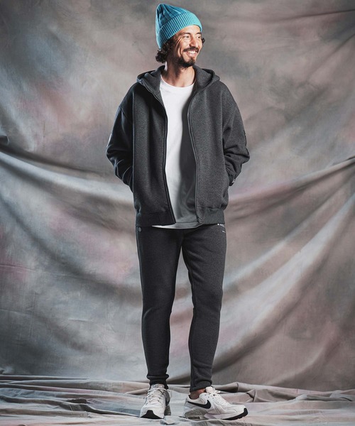 ANGENEHM(アンゲネーム)の「mpa4195-Cardboard Knit ZipUp Hoodie ジップアップパーカー(AG07-021acg)(パーカー・メンズ・ブラック/チャコール/ミックスグレー・M/L/S)」の20枚目の写真