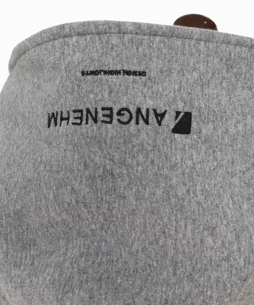 ANGENEHM(アンゲネーム)の「mpa4195-Cardboard Knit ZipUp Hoodie ジップアップパーカー(AG07-021acg)(パーカー・メンズ・ブラック/チャコール/ミックスグレー・M/L/S)」の4枚目の写真