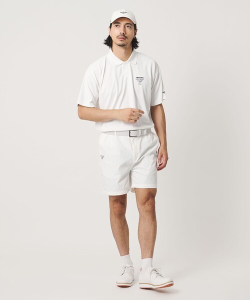 renoma GOLF(レノマゴルフ)の「【別注】<renoma GOLF × UNITED ARROWS GOLF>PHOTO POLO/ポロシャツ(ポロシャツ・メンズ・ホワイト/ネイビー・S/L/M/XL)」の10枚目の写真