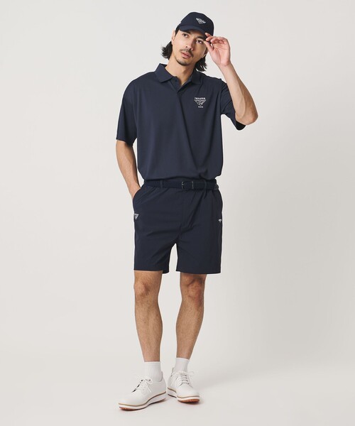 renoma GOLF(レノマゴルフ)の「【別注】<renoma GOLF × UNITED ARROWS GOLF>PHOTO POLO/ポロシャツ(ポロシャツ・メンズ・ホワイト/ネイビー・S/L/M/XL)」の11枚目の写真
