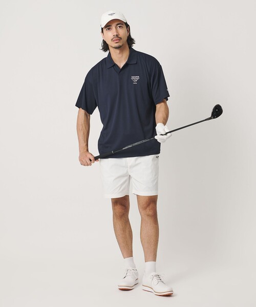 renoma GOLF(レノマゴルフ)の「【別注】<renoma GOLF × UNITED ARROWS GOLF>PHOTO POLO/ポロシャツ(ポロシャツ・メンズ・ホワイト/ネイビー・S/L/M/XL)」の19枚目の写真
