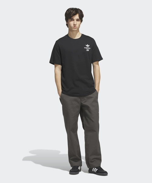 adidas(アディダス)の「SKATEBOARDING x TEMPLE OF SKATE CRANE TEE / アディダスオリジナルス adidas Originals(Tシャツ/カットソー・メンズ・ブラック・XX-LARGE/3XL/LARGE/MEDIUM/SMALL/X-LARGE/X-SMALL)」の7枚目の写真