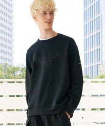 CALL&RESPONSE | mlt5767- ステッチアートPO クジラ ダンボールニット(263-1321-03)(Tシャツ/カットソー)