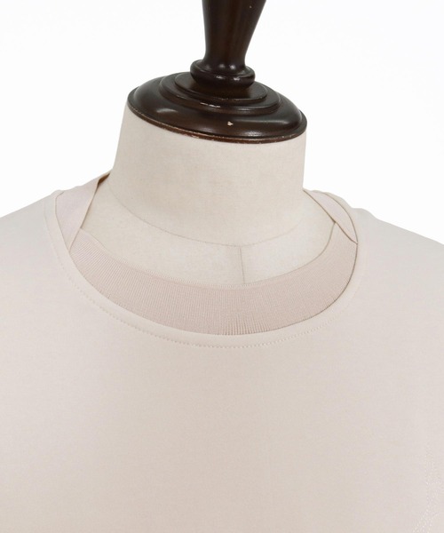 CALL&RESPONSE(コールアンドレスポンス)の「mlt5767- ステッチアートPO クジラ ダンボールニット(263-1321-03)(Tシャツ/カットソー・メンズ・ベージュ/ブラック・4/5/2)」の3枚目の写真