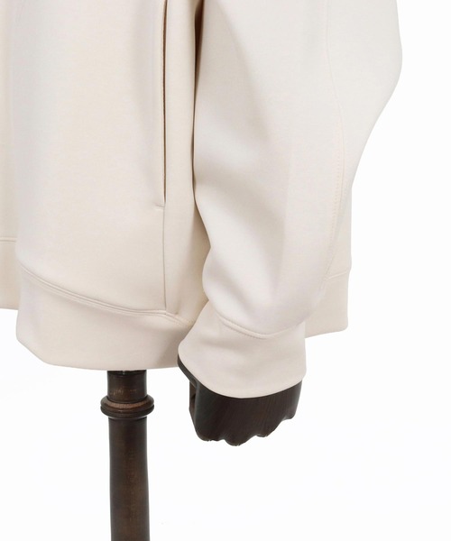 CALL&RESPONSE(コールアンドレスポンス)の「mlt5767- ステッチアートPO クジラ ダンボールニット(263-1321-03)(Tシャツ/カットソー・メンズ・ベージュ/ブラック・4/5/2)」の7枚目の写真