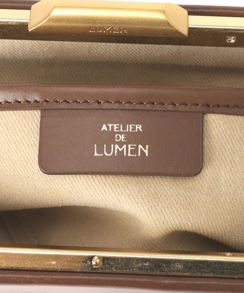 Atelier de Lumen(アトリエドルメン)の「ATELIER DE LUMEN/ルーメン LUNE FORME TOTE BAG(ハンドバッグ・レディース・ブラウン・FREE)」の7枚目の写真