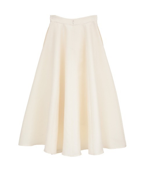 CLANE(クラネ)の「【CLANE/クラネ】VOLUME FLARE SKIRT/ボリュームフレアスカート(スカート・レディース・ブラック/アイボリー/キャメル・1/2)」の4枚目の写真