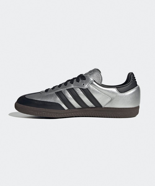 Chick(チック)の「adidas/アディダス adidas SAMBA OG スエード レザースニーカー オリジナル(スニーカー・メンズ・シルバー・23)」の6枚目の写真