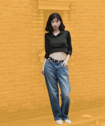 Levi's | LEVI'S/リーバイス 501'90S LIGHTWEIGHT ミディアムインディゴ デニムパンツ ジーンズ ジーパン ストレート レディース 2026年 秋 秋服 冬 冬服(デニムパンツ)