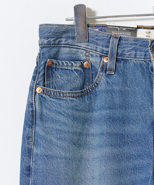 Levi's(リーバイス)の「LEVI'S/リーバイス 501'90S LIGHTWEIGHT ミディアムインディゴ デニムパンツ ジーンズ ジーパン ストレート レディース 2026年 秋 秋服 冬 冬服(デニムパンツ・レディース・インディゴブルー・W25xL30/W26xL30/W27xL30)」の7枚目の写真