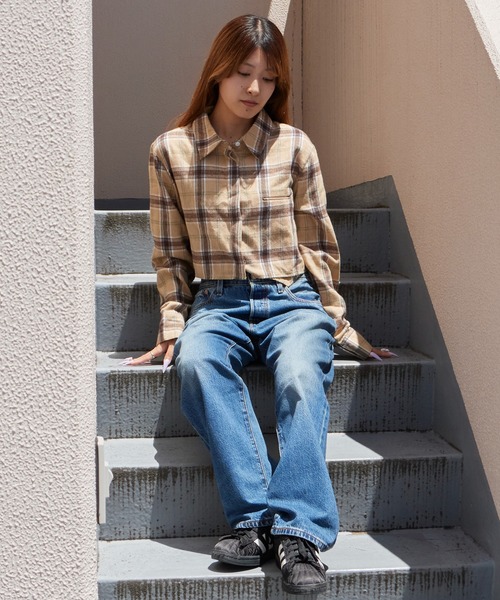 Levi's(リーバイス)の「LEVI'S/リーバイス 501'90S LIGHTWEIGHT ミディアムインディゴ デニムパンツ ジーンズ ジーパン ストレート レディース 2026年 秋 秋服 冬 冬服(デニムパンツ・レディース・インディゴブルー・W25xL30/W26xL30/W27xL30)」の9枚目の写真