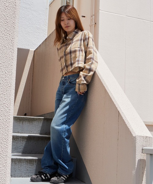 Levi's(リーバイス)の「LEVI'S/リーバイス 501'90S LIGHTWEIGHT ミディアムインディゴ デニムパンツ ジーンズ ジーパン ストレート レディース 2026年 秋 秋服 冬 冬服(デニムパンツ・レディース・インディゴブルー・W25xL30/W26xL30/W27xL30)」の11枚目の写真