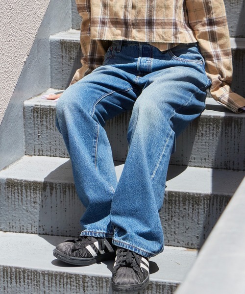 Levi's(リーバイス)の「LEVI'S/リーバイス 501'90S LIGHTWEIGHT ミディアムインディゴ デニムパンツ ジーンズ ジーパン ストレート レディース 2026年 秋 秋服 冬 冬服(デニムパンツ・レディース・インディゴブルー・W25xL30/W26xL30/W27xL30)」の14枚目の写真