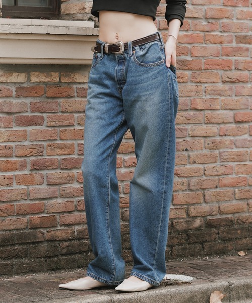 Levi's(リーバイス)の「LEVI'S/リーバイス 501'90S LIGHTWEIGHT ミディアムインディゴ デニムパンツ ジーンズ ジーパン ストレート レディース 2026年 秋 秋服 冬 冬服(デニムパンツ・レディース・インディゴブルー・W25xL30/W26xL30/W27xL30)」の19枚目の写真