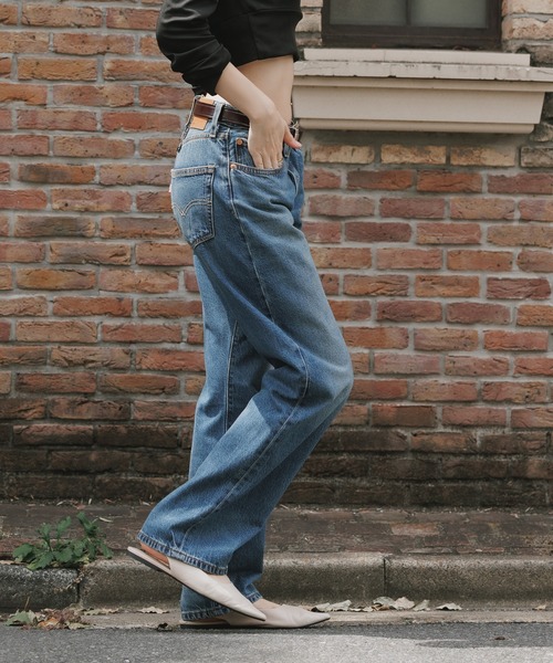 Levi's(リーバイス)の「LEVI'S/リーバイス 501'90S LIGHTWEIGHT ミディアムインディゴ デニムパンツ ジーンズ ジーパン ストレート レディース 2026年 秋 秋服 冬 冬服(デニムパンツ・レディース・インディゴブルー・W25xL30/W26xL30/W27xL30)」の21枚目の写真